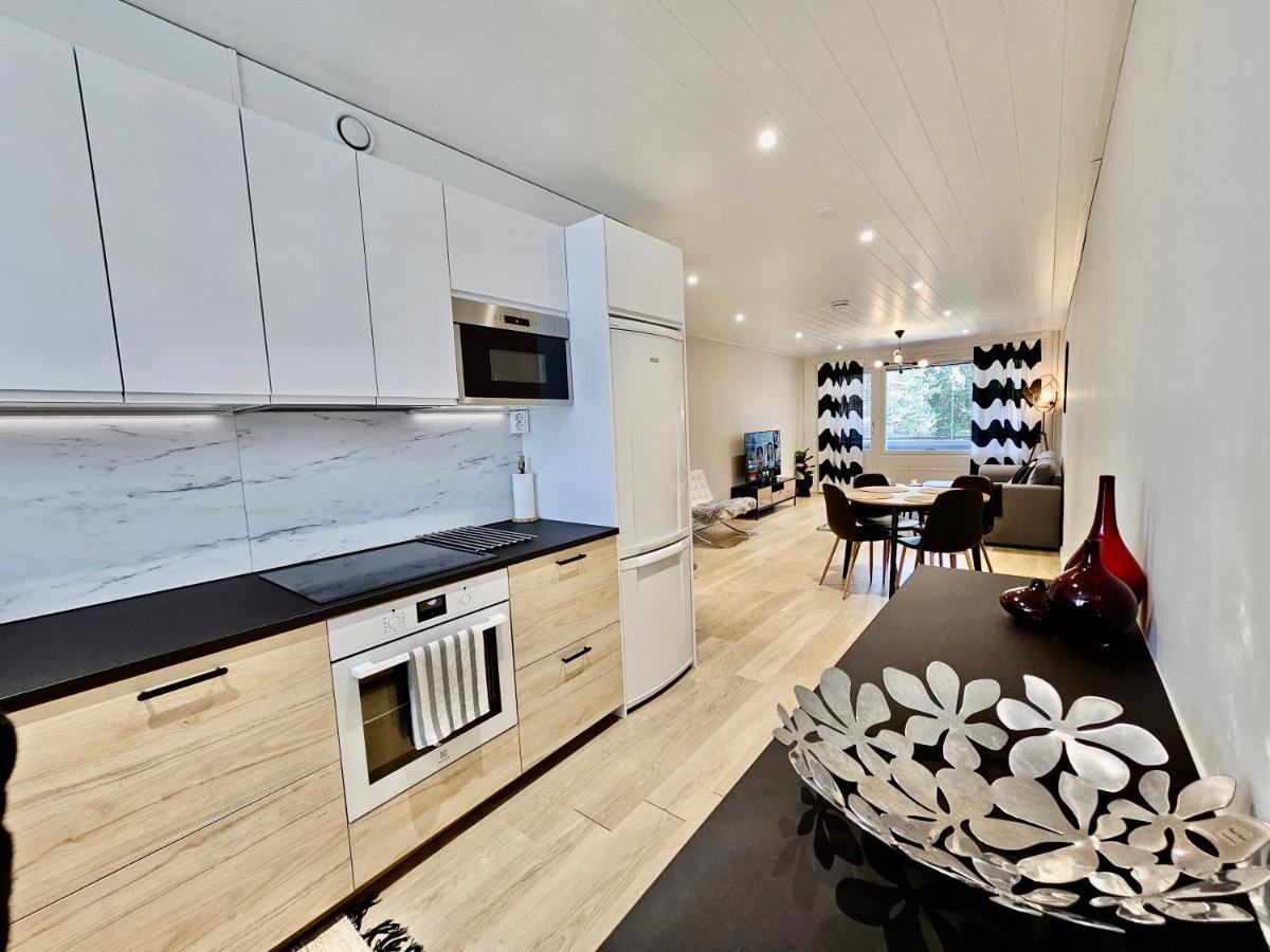 Elegant Apartment With Sauna In The Center 로바니에미 외부 사진