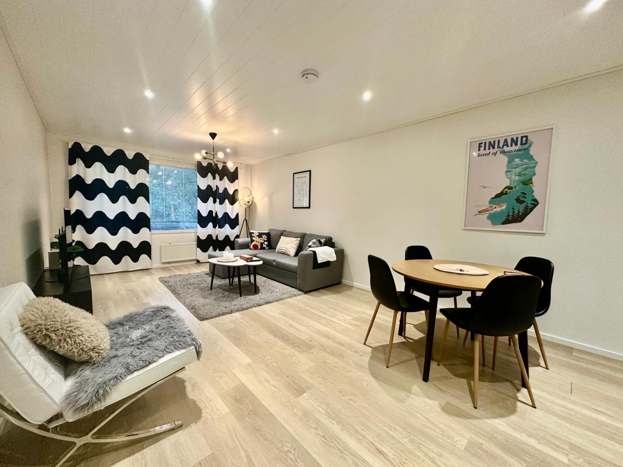 Elegant Apartment With Sauna In The Center 로바니에미 외부 사진